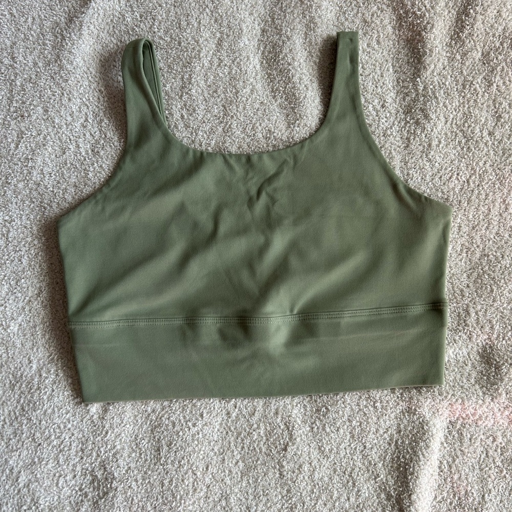 Women’s Nike Green Yoga Sports bra